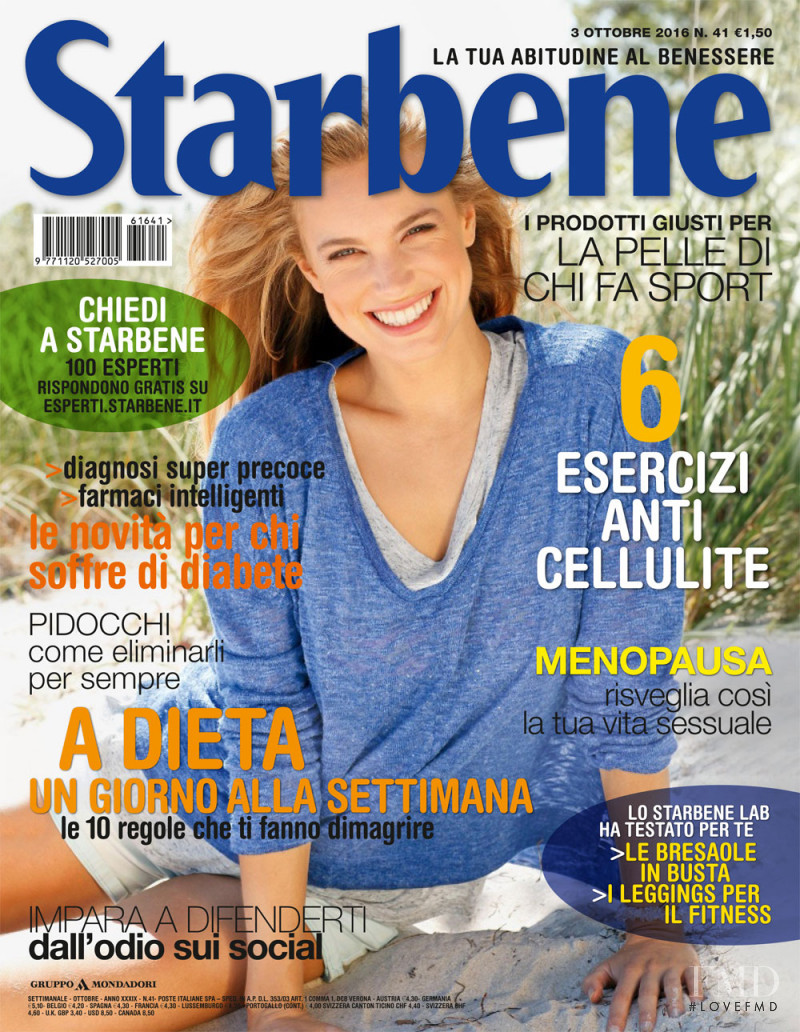  featured on the Starbene cover from October 2016