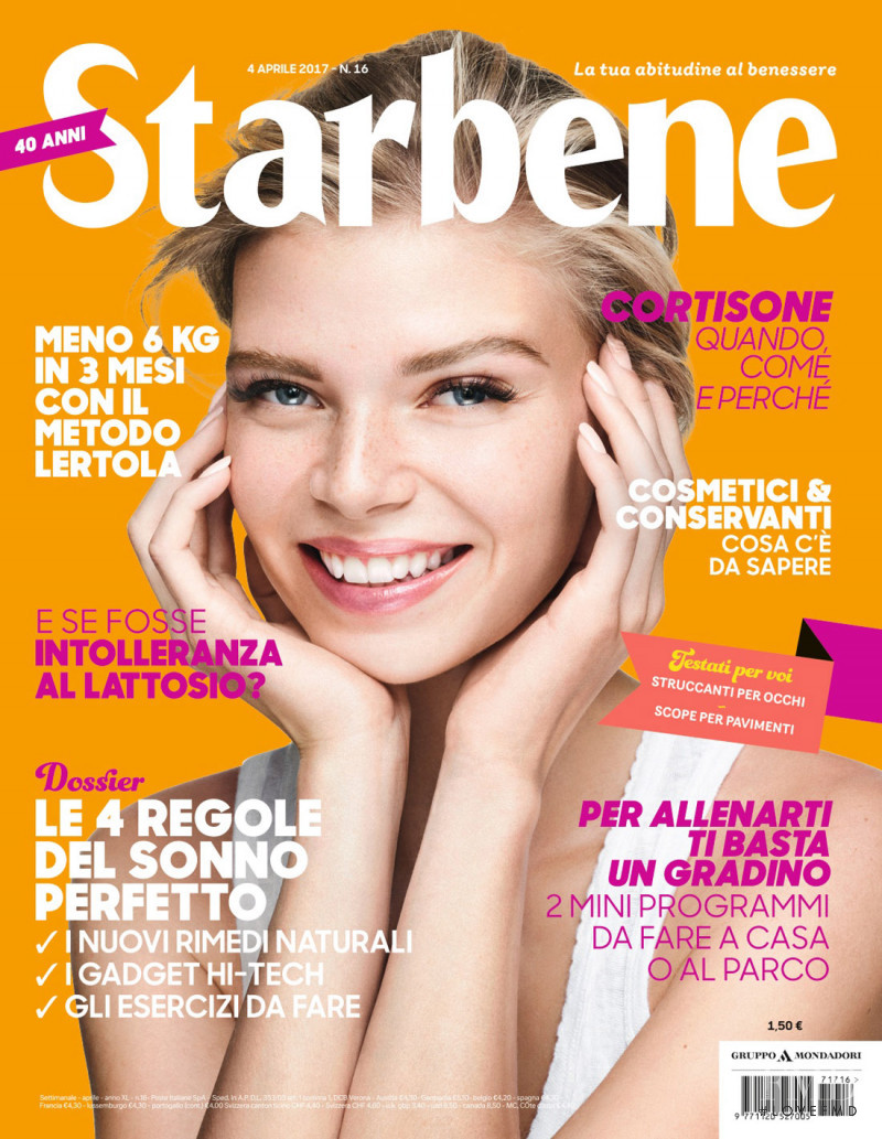  featured on the Starbene cover from April 2017