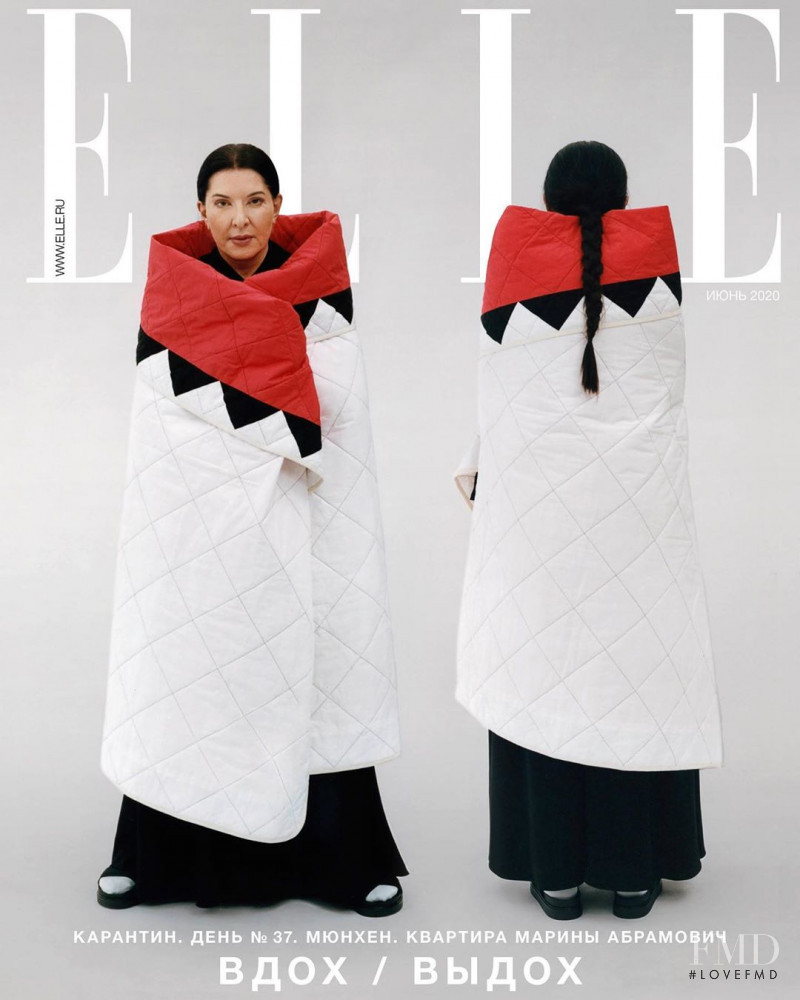  featured on the Elle Russia cover from June 2020