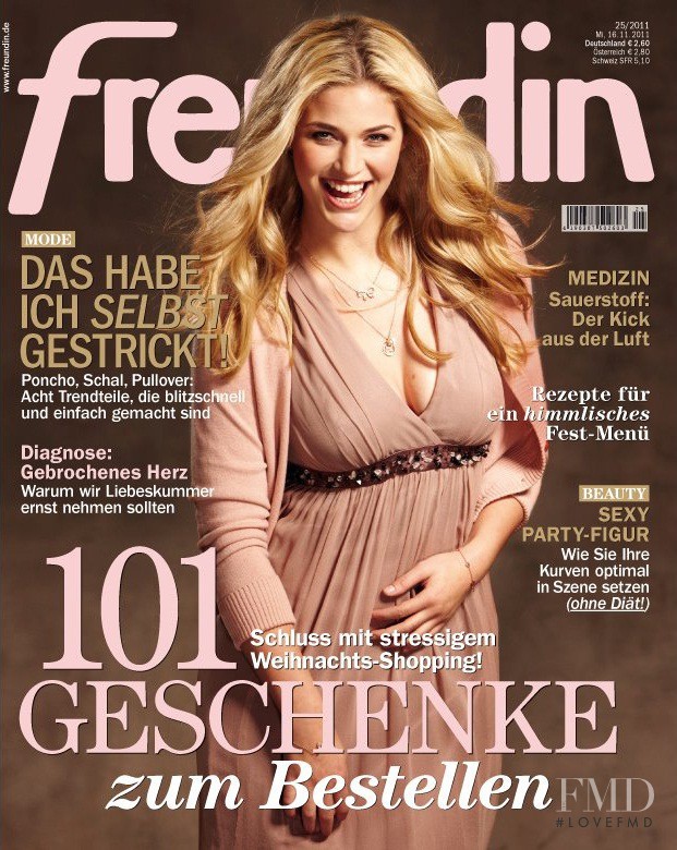  featured on the freundin cover from November 2011