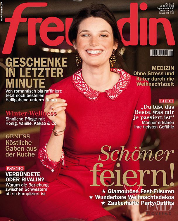  featured on the freundin cover from November 2011