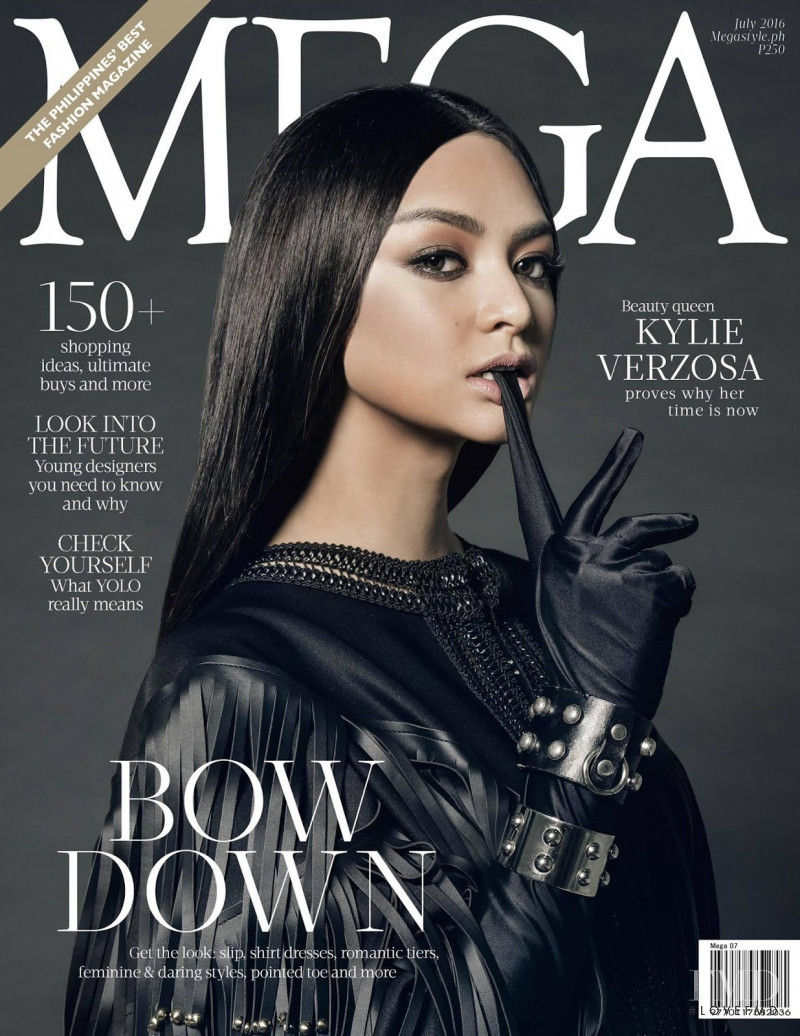Kylie Verzosa featured on the MEGA cover from July 2016