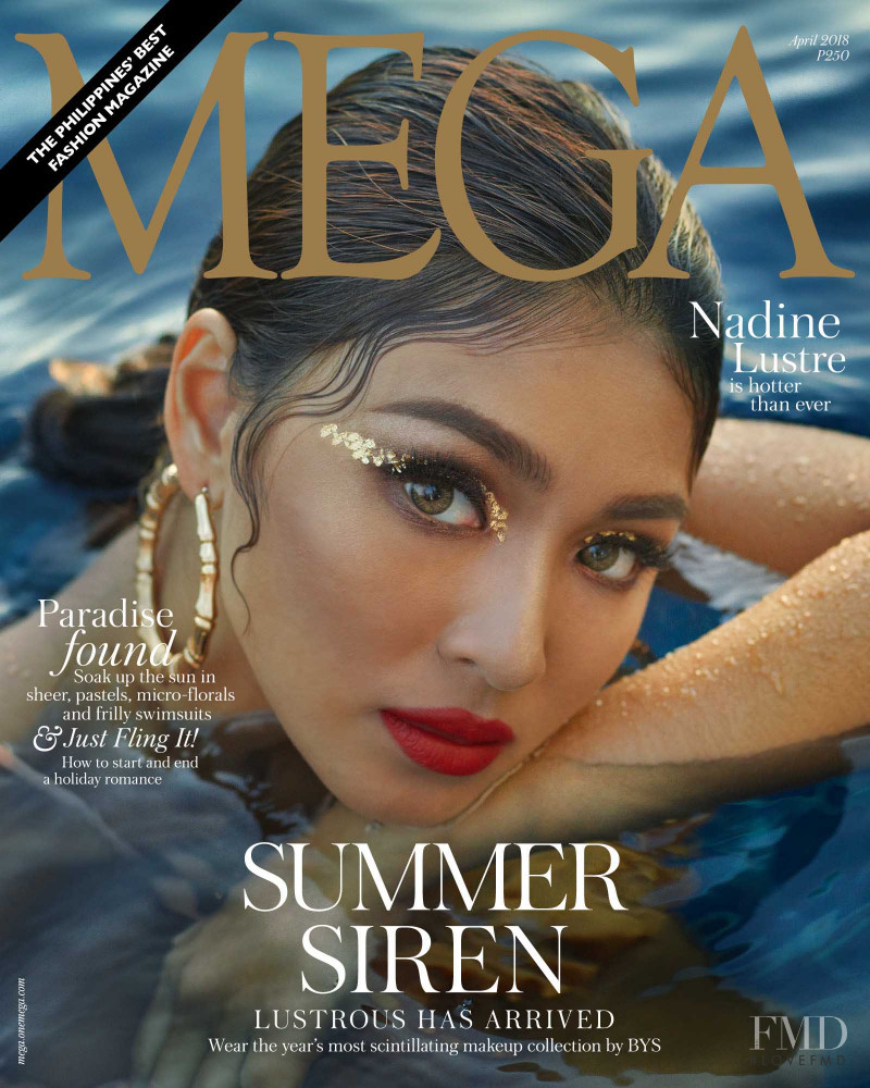 Nadine Lustre featured on the MEGA cover from April 2018