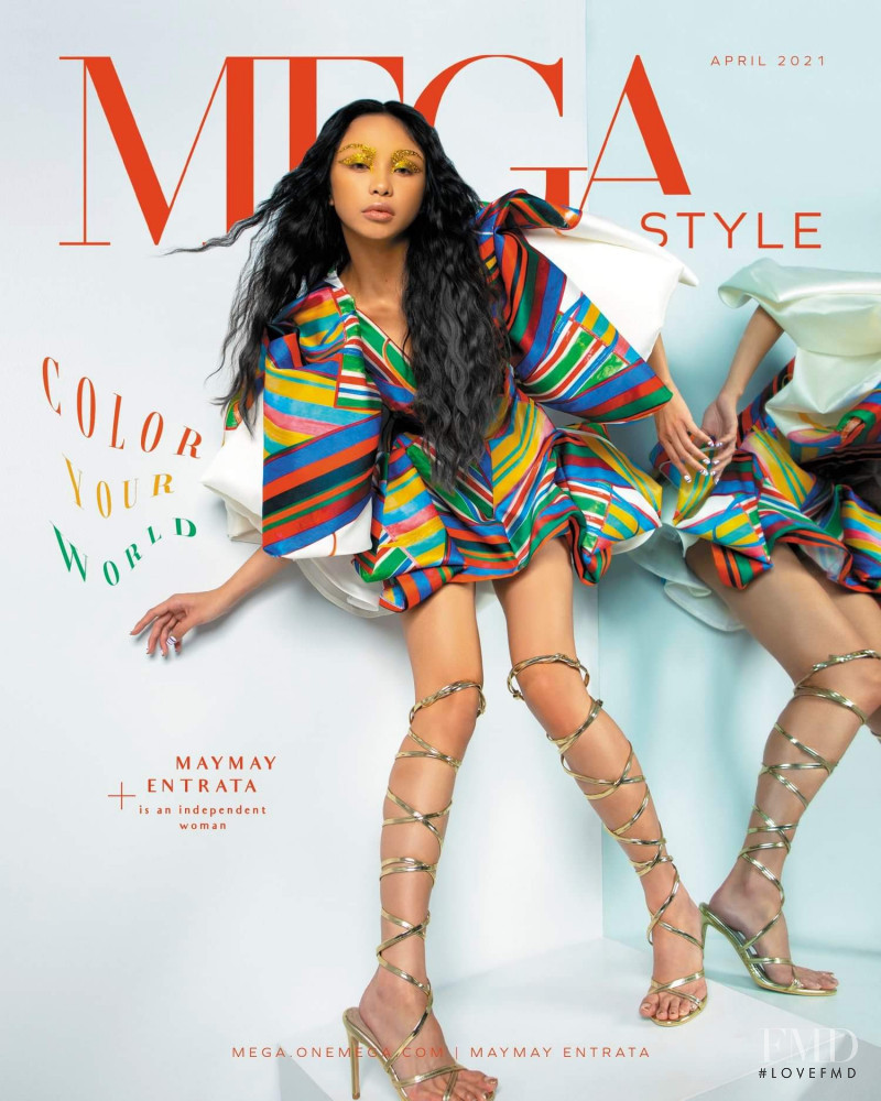 Maymay Entrata featured on the MEGA cover from April 2021