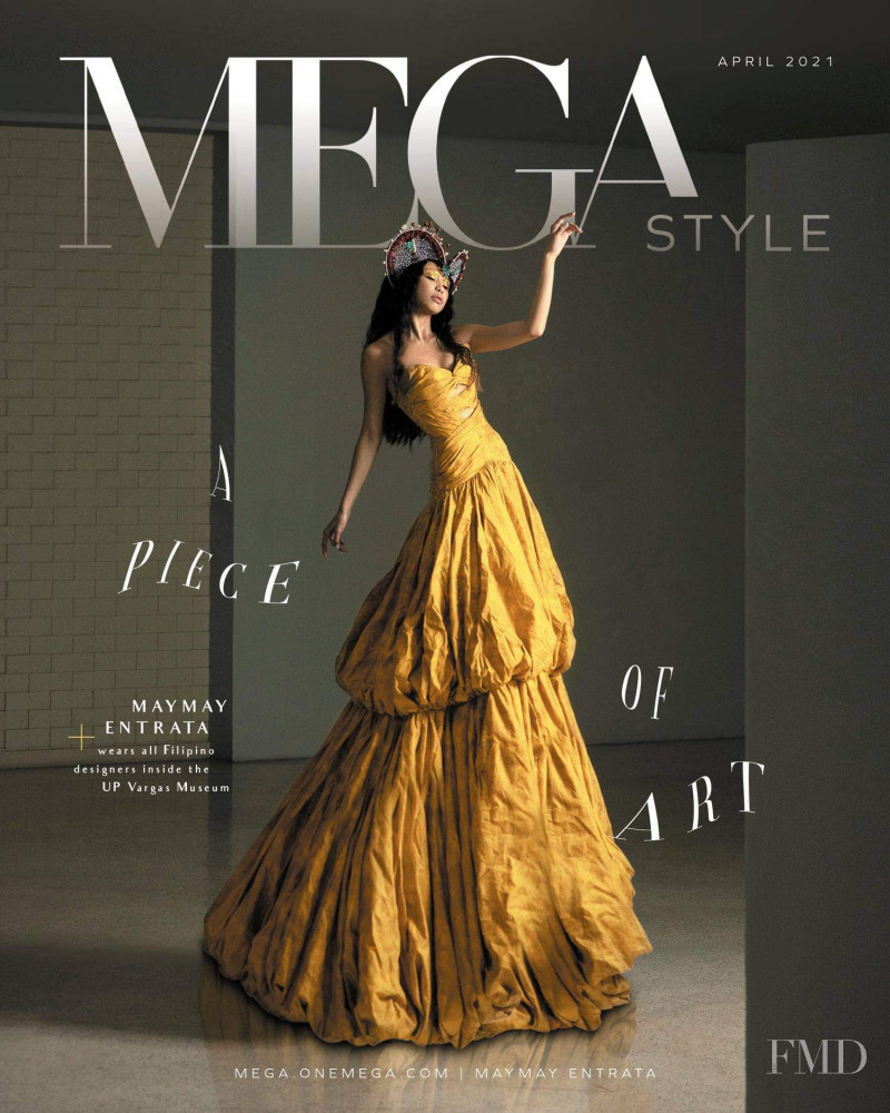 Maymay Entrata featured on the MEGA cover from April 2021