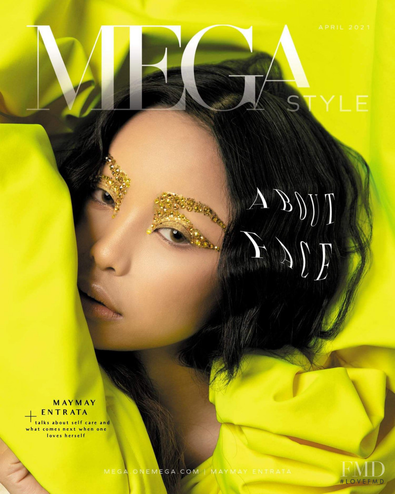 Maymay Entrata featured on the MEGA cover from April 2021