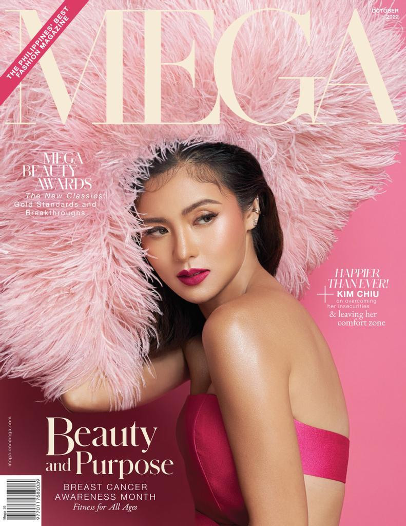 Kim Chiu featured on the MEGA cover from October 2022