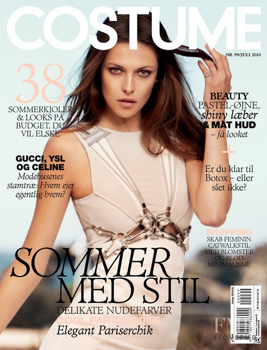  featured on the Costume Denmark cover from July 2010