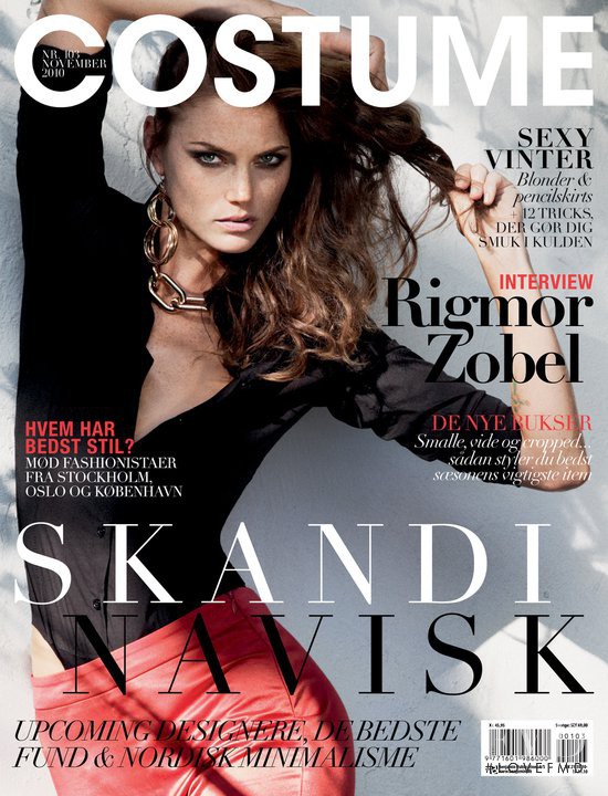 Mini Anden featured on the Costume Denmark cover from November 2010