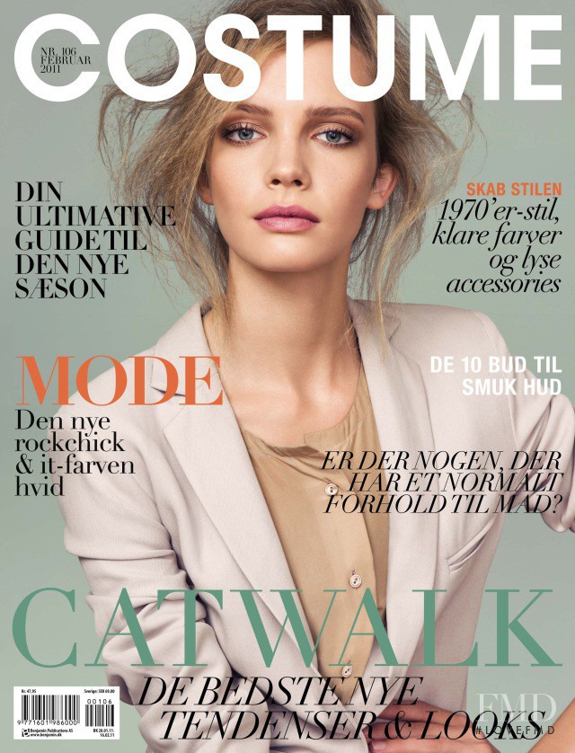 Sophie Srej featured on the Costume Denmark cover from February 2011