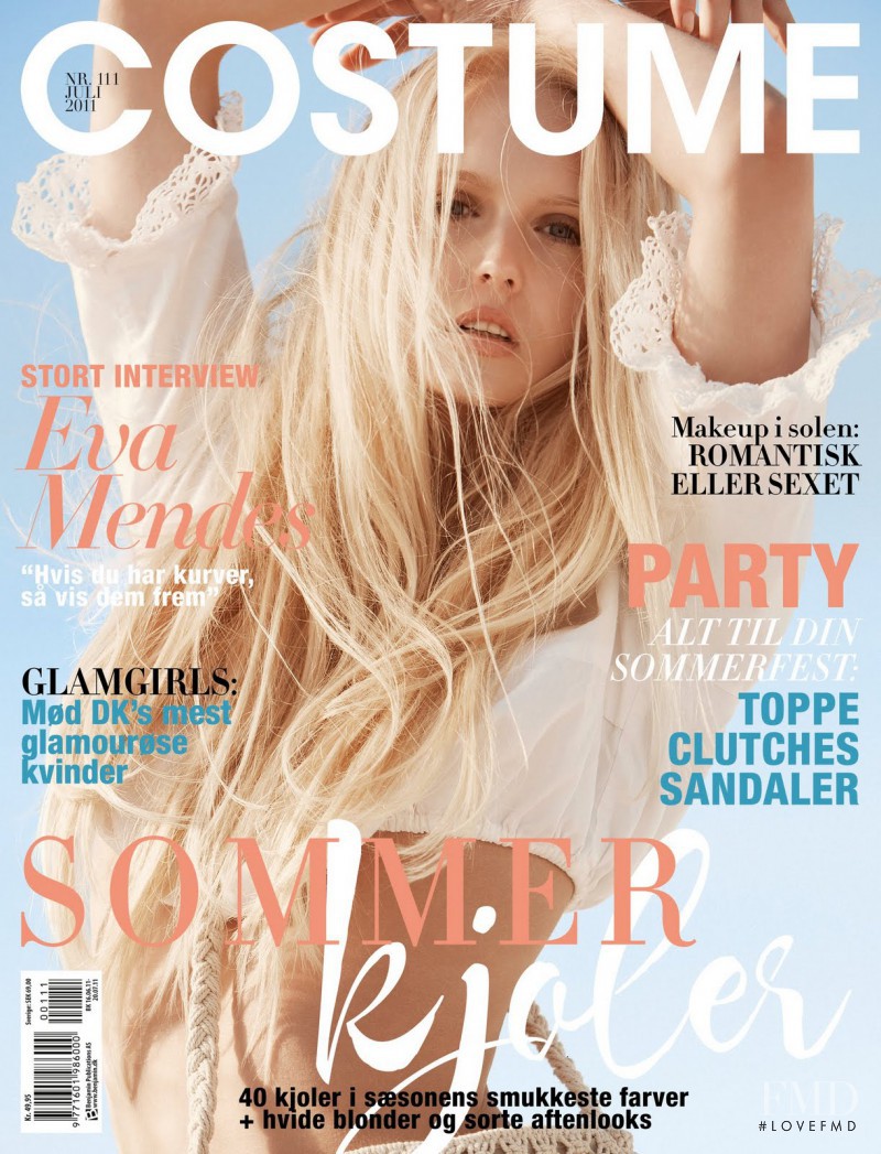 Cathrine Norgaard featured on the Costume Denmark cover from July 2011
