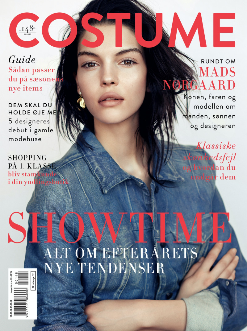  featured on the Costume Denmark cover from August 2014
