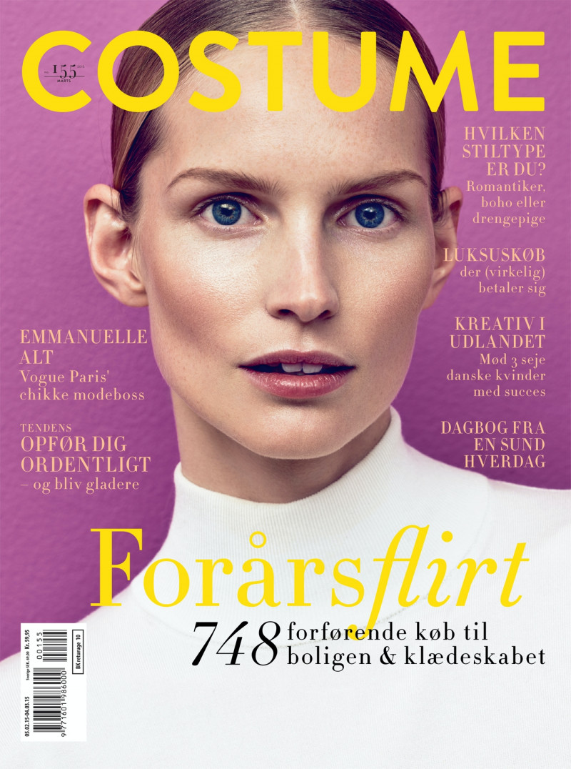 Katrin Thormann featured on the Costume Denmark cover from March 2015