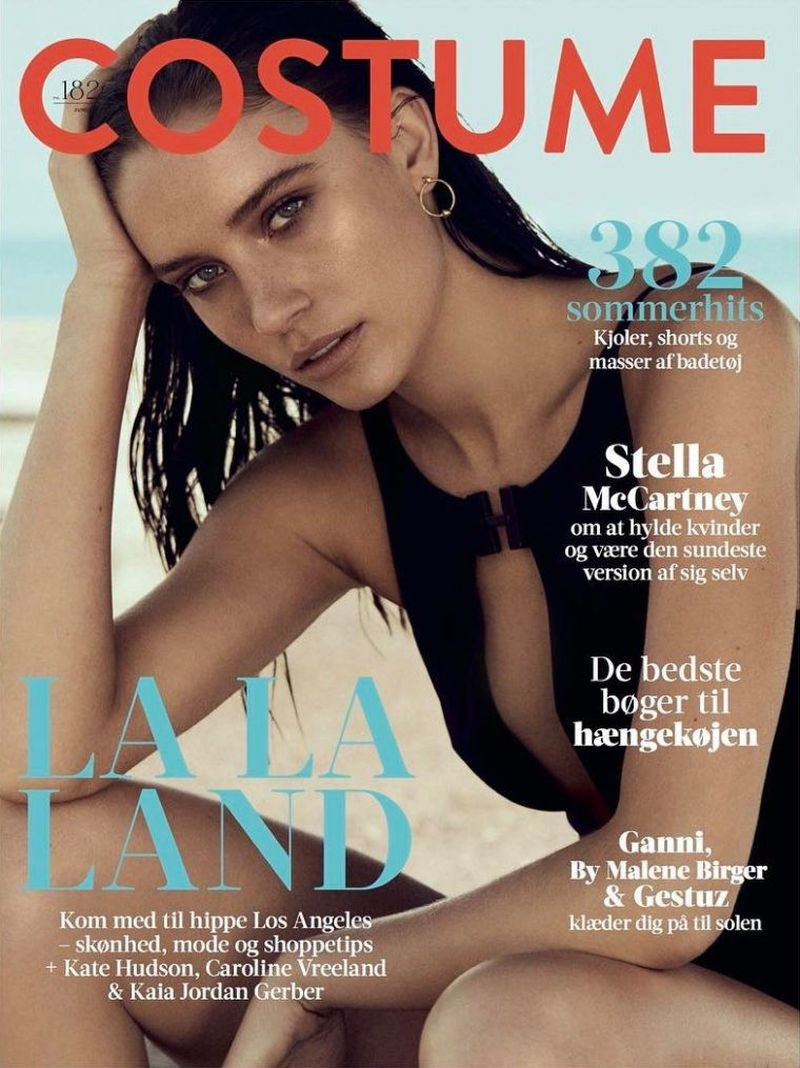 Maja Simonsen featured on the Costume Denmark cover from May 2017