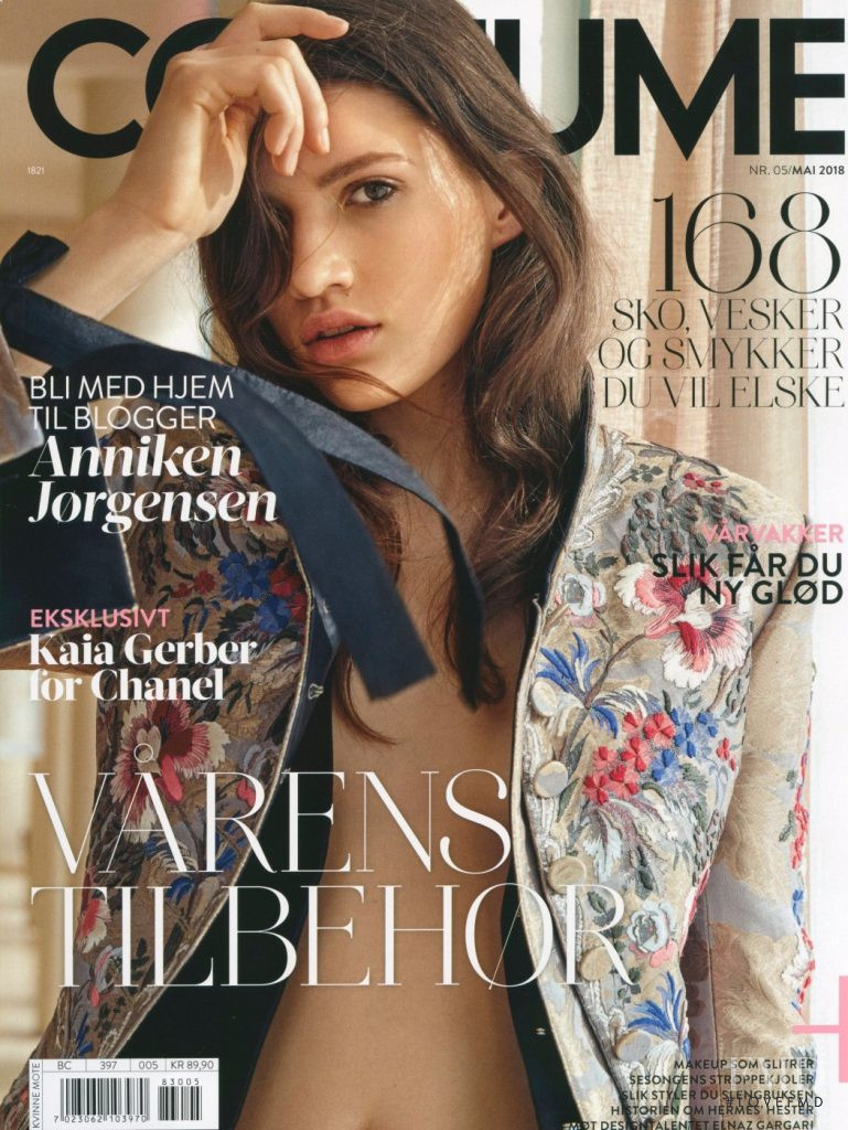 Andrea Langfeldt featured on the Costume Denmark cover from May 2018