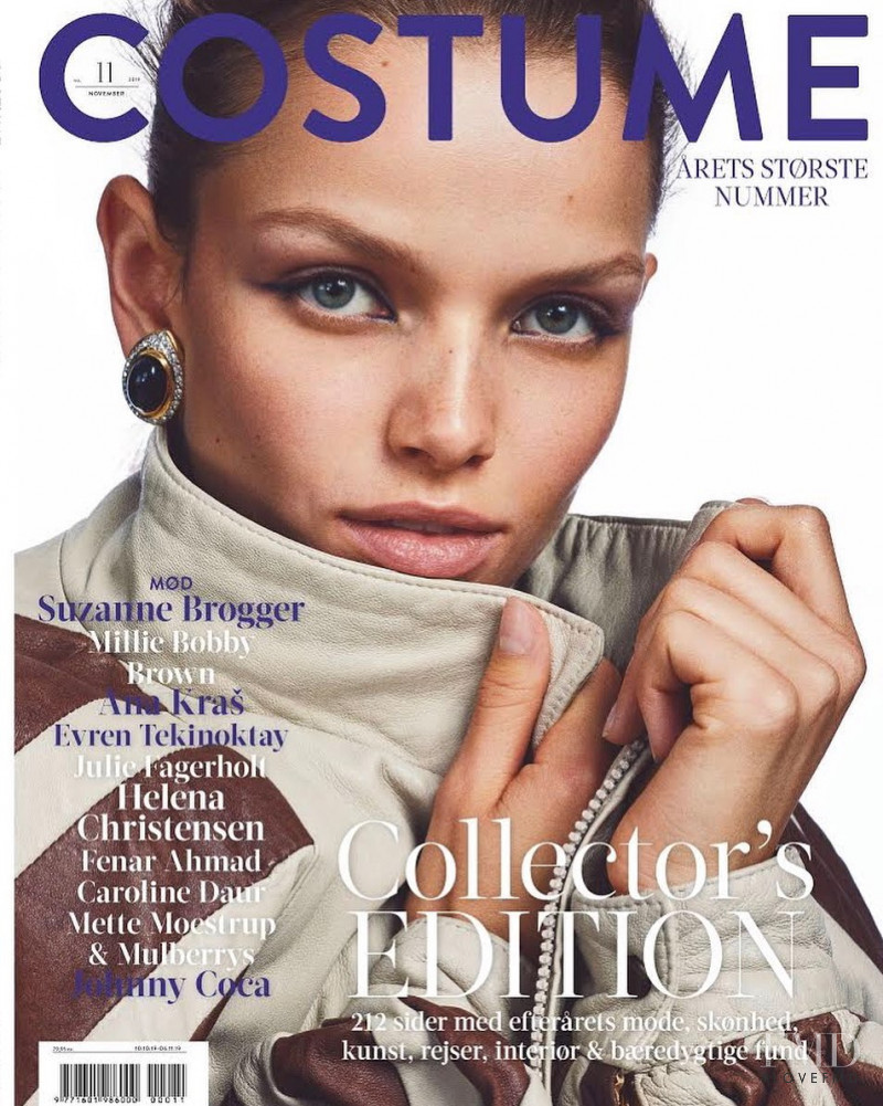 Marie-Louise Wedel featured on the Costume Denmark cover from November 2019