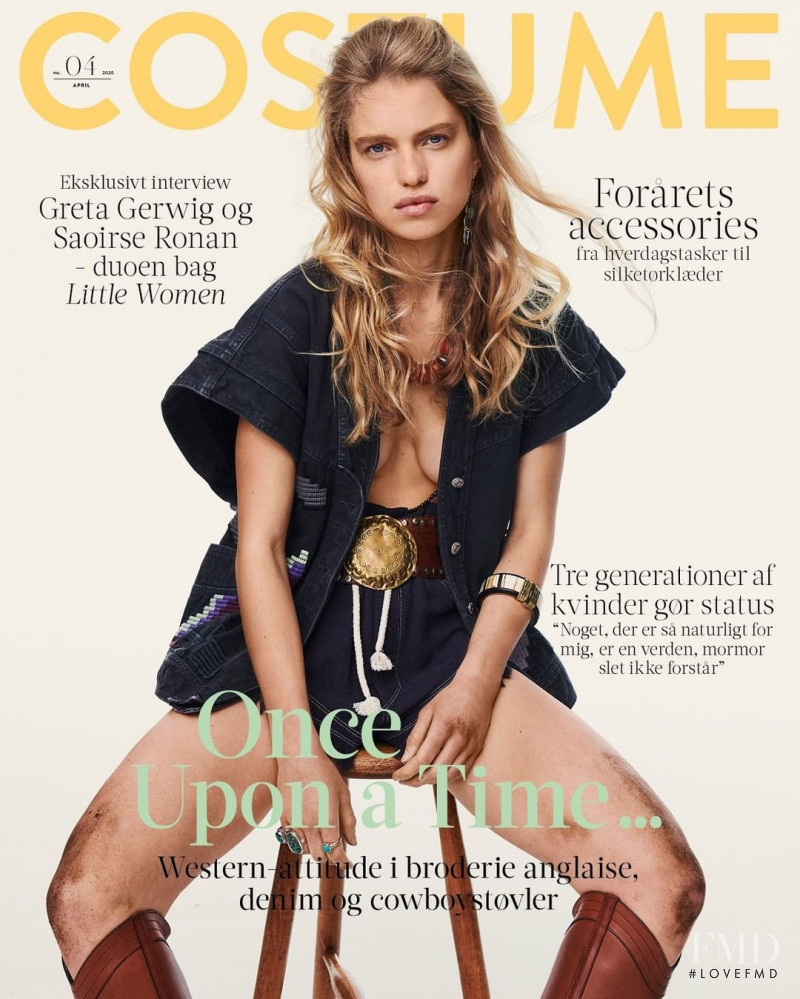 Sabine Glud featured on the Costume Denmark cover from April 2020