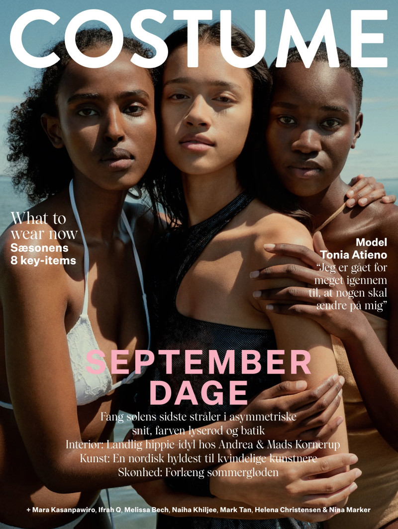 Ifrah Qasim, Tonia Atieno featured on the Costume Denmark cover from August 2020