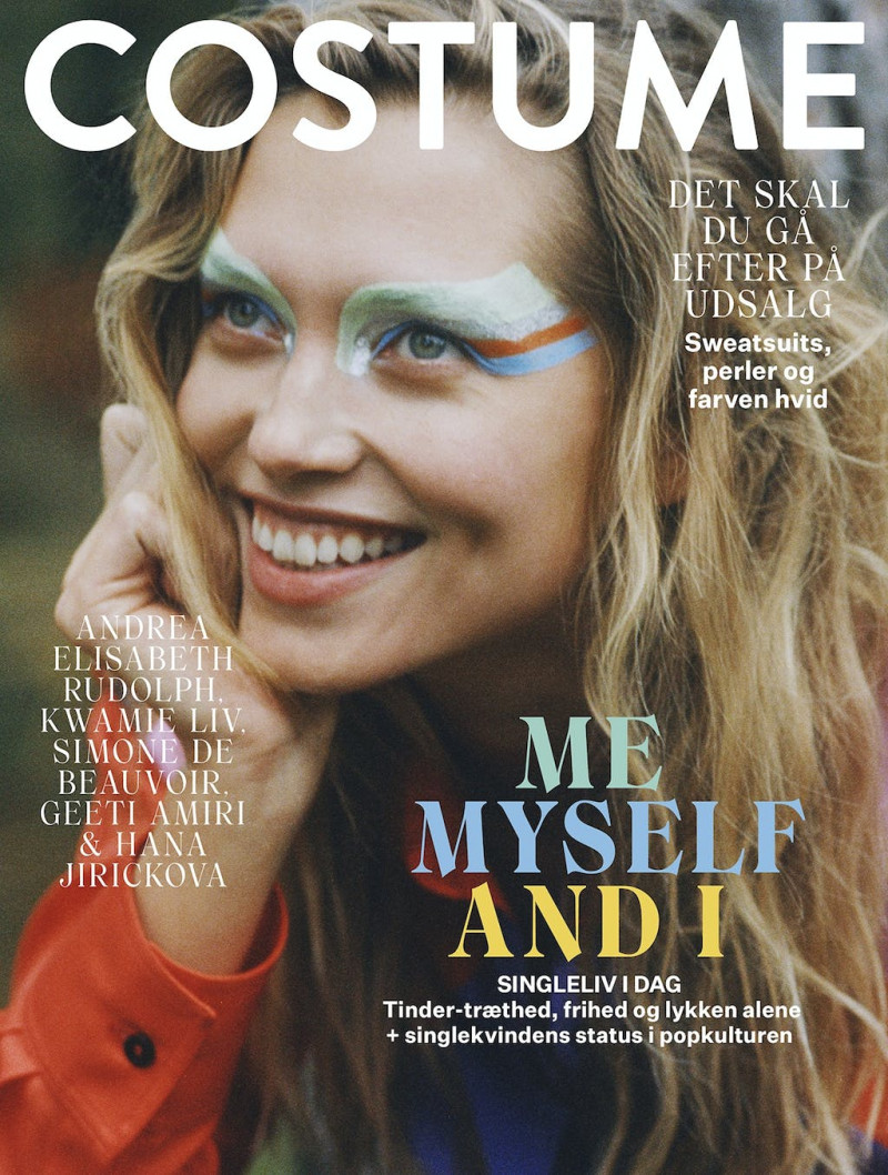 Hana Jirickova featured on the Costume Denmark cover from December 2020
