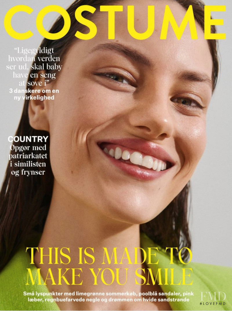 Caroline Knudsen featured on the Costume Denmark cover from June 2020