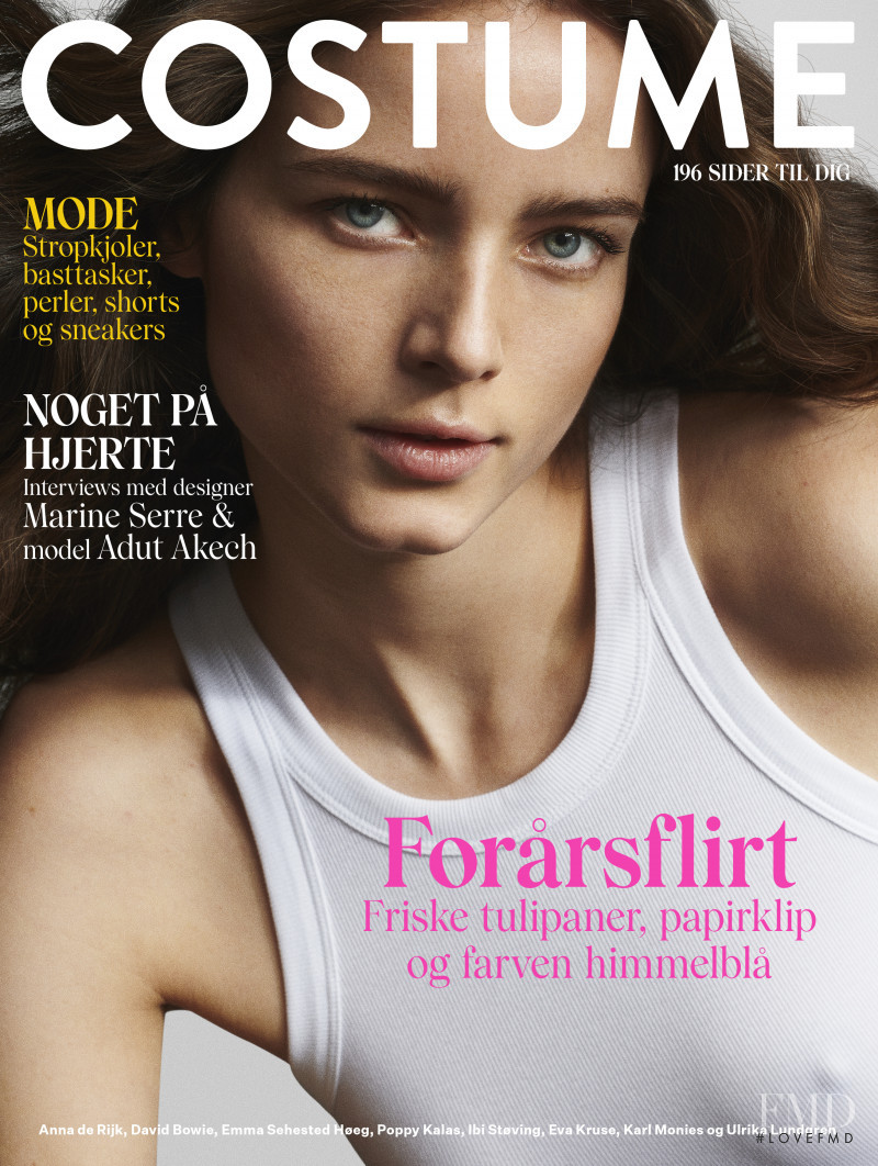 Anna de Rijk featured on the Costume Denmark cover from May 2020