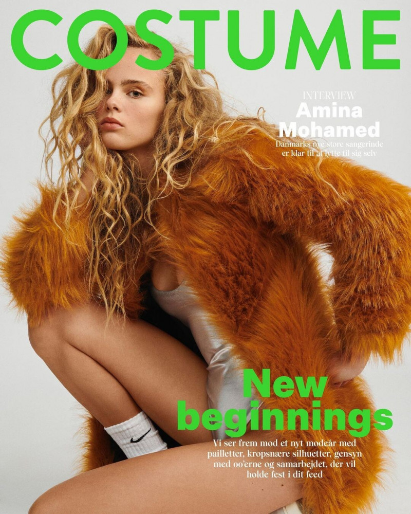 Olivia Vinten featured on the Costume Denmark cover from December 2021