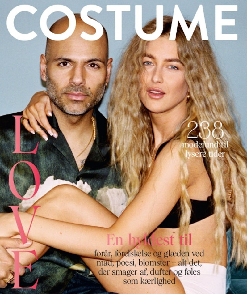 Emili Sindlev, Mads Emil Moeller featured on the Costume Denmark cover from May 2021