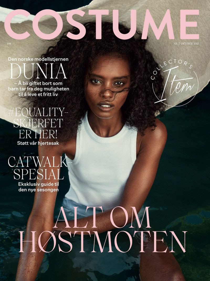 Dunina Dosh featured on the Costume Denmark cover from October 2021