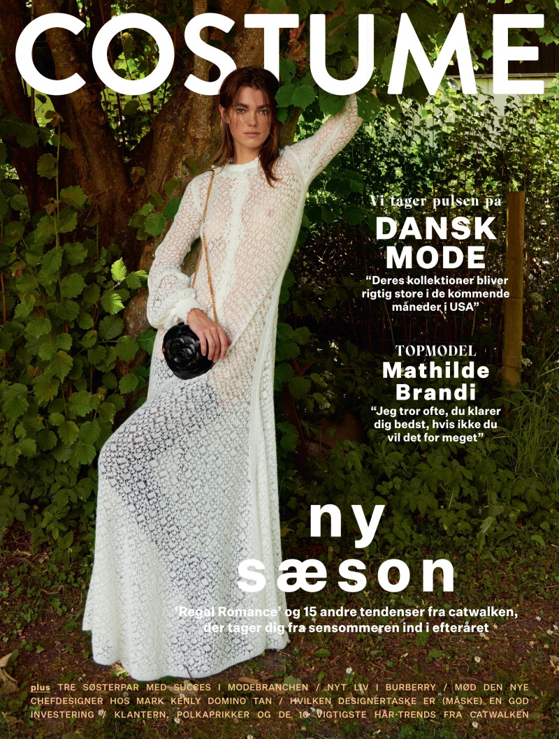 Mathilde Brandi featured on the Costume Denmark cover from September 2023