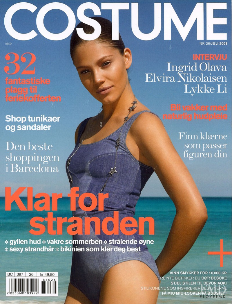  featured on the Costume Norway cover from July 2008