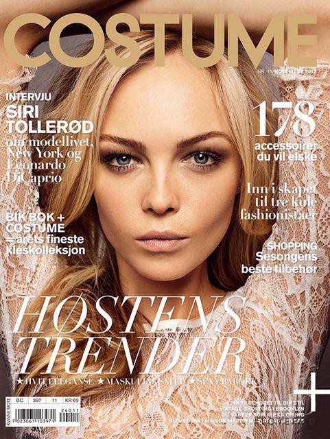 Siri Tollerod featured on the Costume Norway cover from November 2012