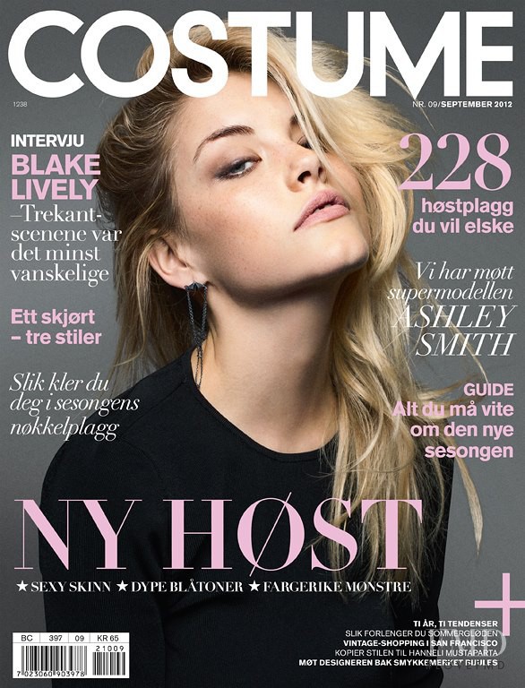 Ashley Smith featured on the Costume Norway cover from September 2012