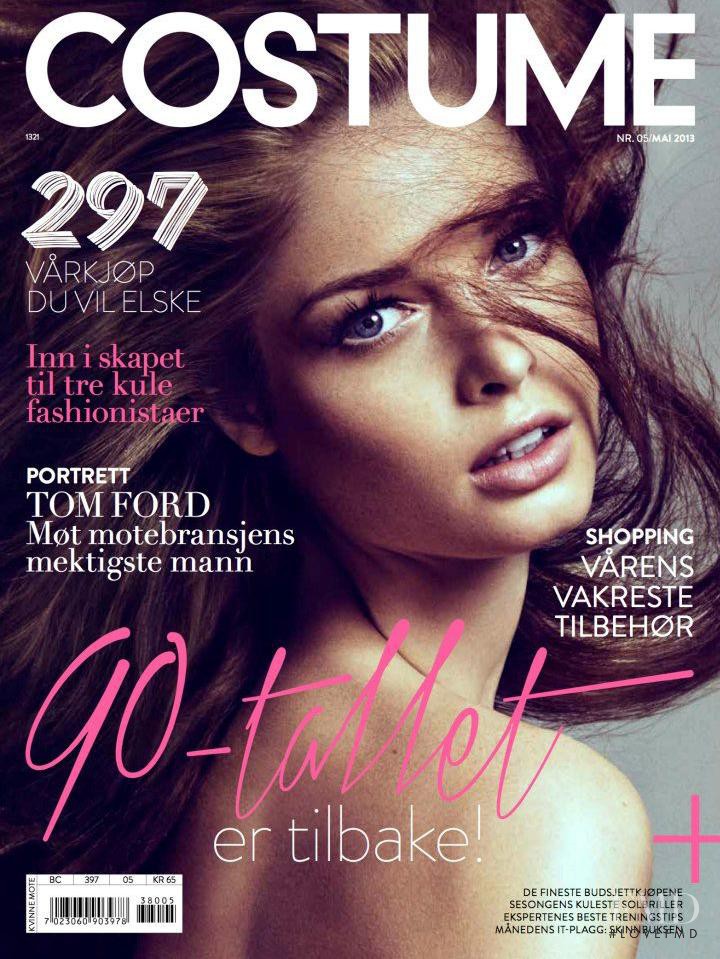 Sandrah Hellberg featured on the Costume Norway cover from May 2013