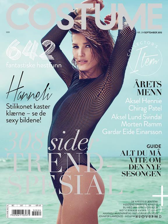 Hanneli Mustaparta featured on the Costume Norway cover from September 2013