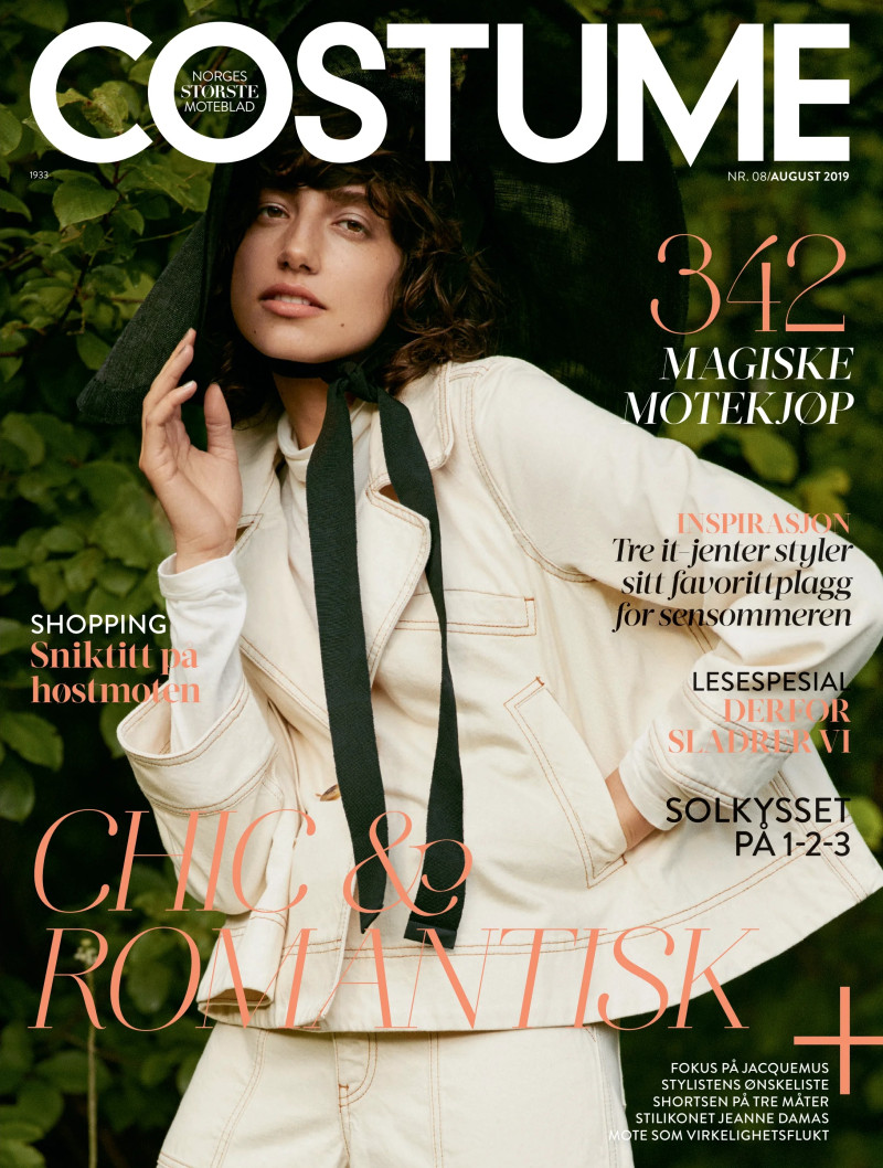 Kathie Lam featured on the Costume Norway cover from August 2019