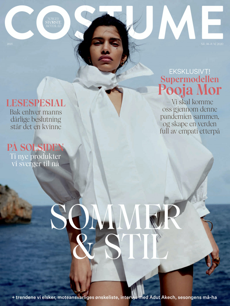 Pooja Mor featured on the Costume Norway cover from June 2020