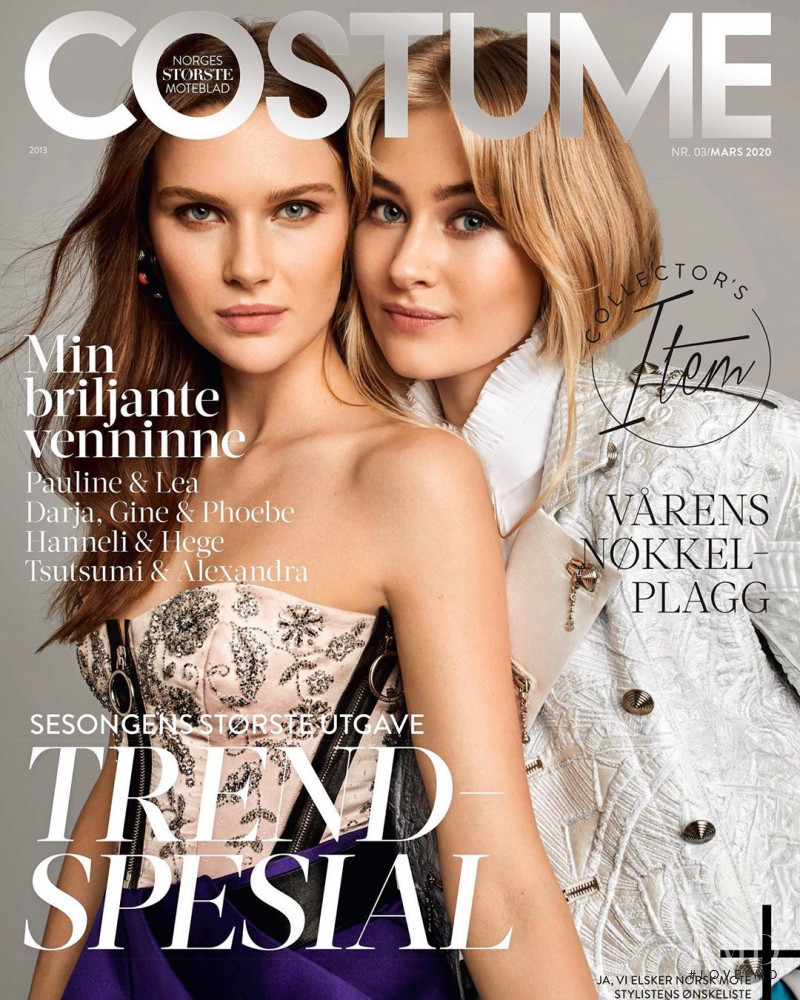 featured on the Costume Norway cover from March 2020