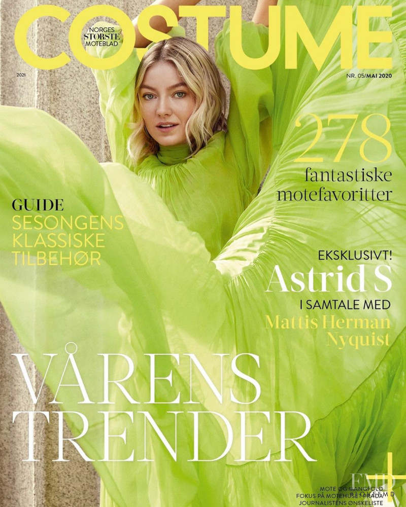 Astrid Smeplass featured on the Costume Norway cover from May 2020