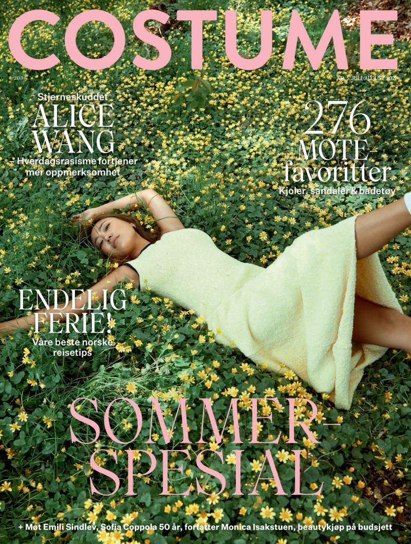 Alice Wang featured on the Costume Norway cover from July 2021