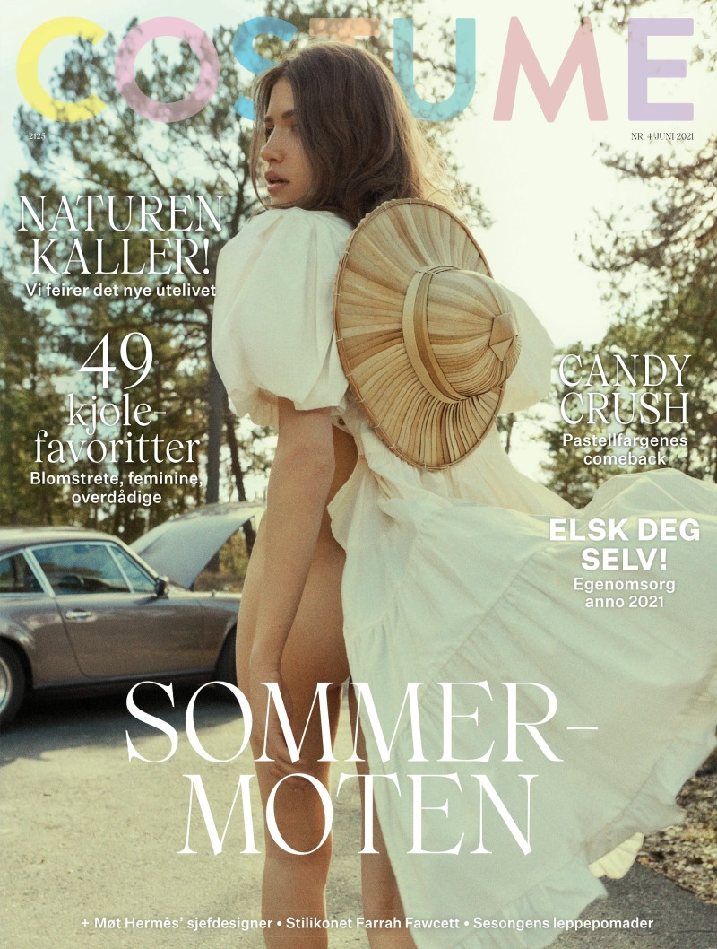 Andrea Langfeldt featured on the Costume Norway cover from June 2021