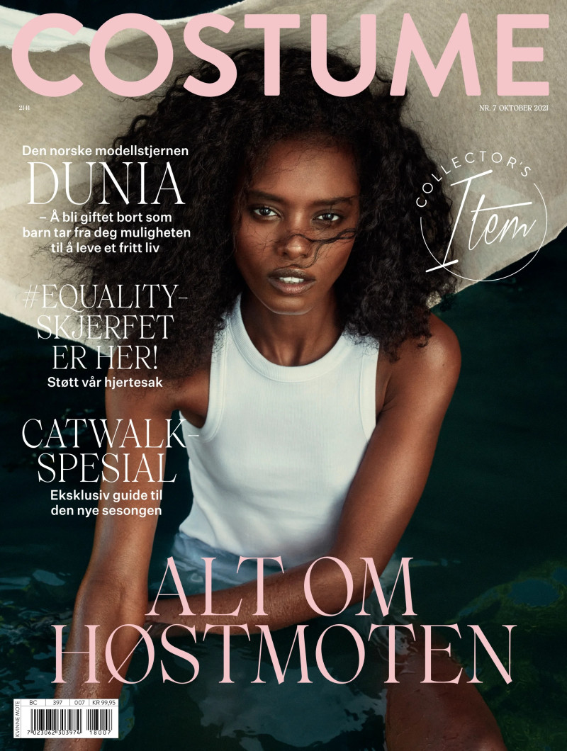 Dunina Dosh featured on the Costume Norway cover from October 2021