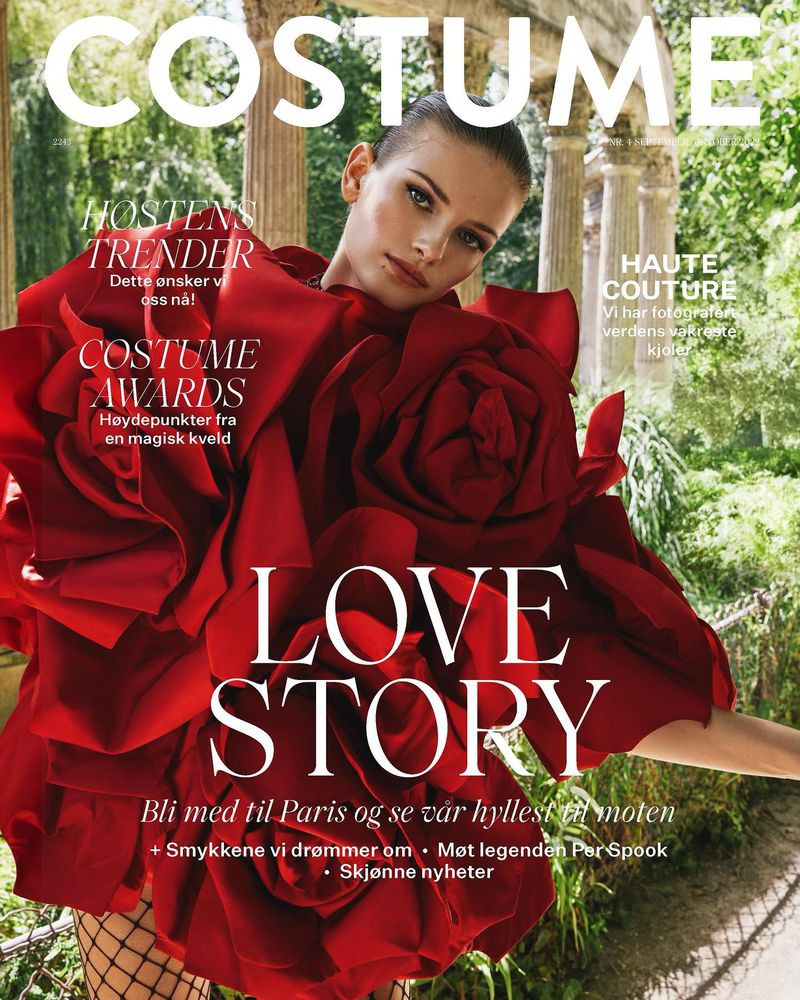 Signe Veiteberg featured on the Costume Norway cover from September 2022