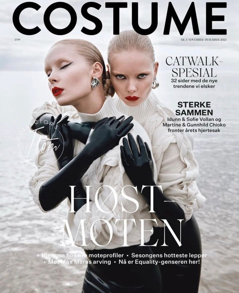 Gunnhild Chioko Johansen, Martine Chioko Johansen featured on the Costume Norway cover from November 2023