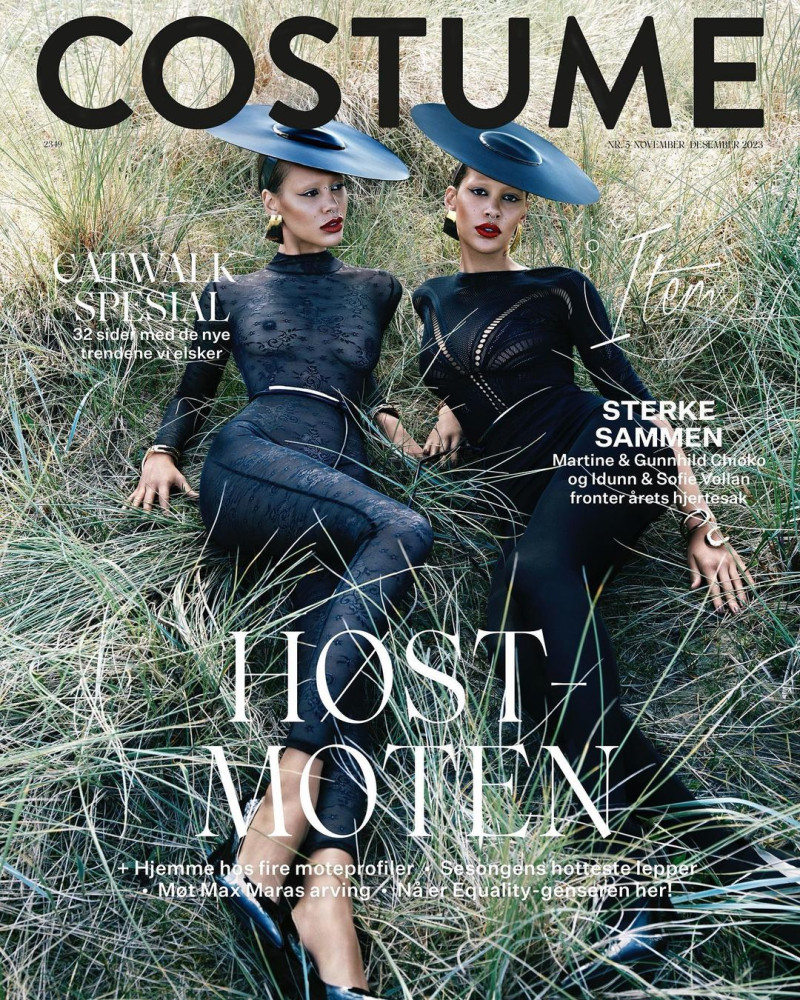 Gunnhild Chioko Johansen, Martine Chioko Johansen featured on the Costume Norway cover from November 2023