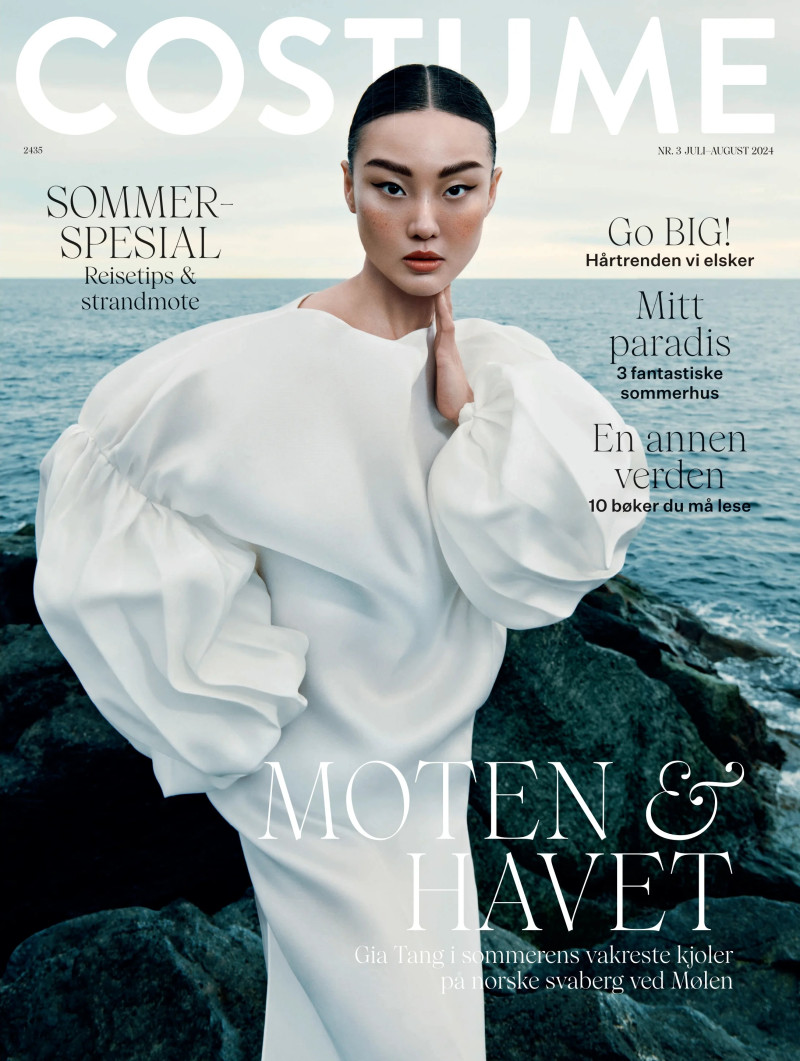 Gia Tang featured on the Costume Norway cover from July 2024