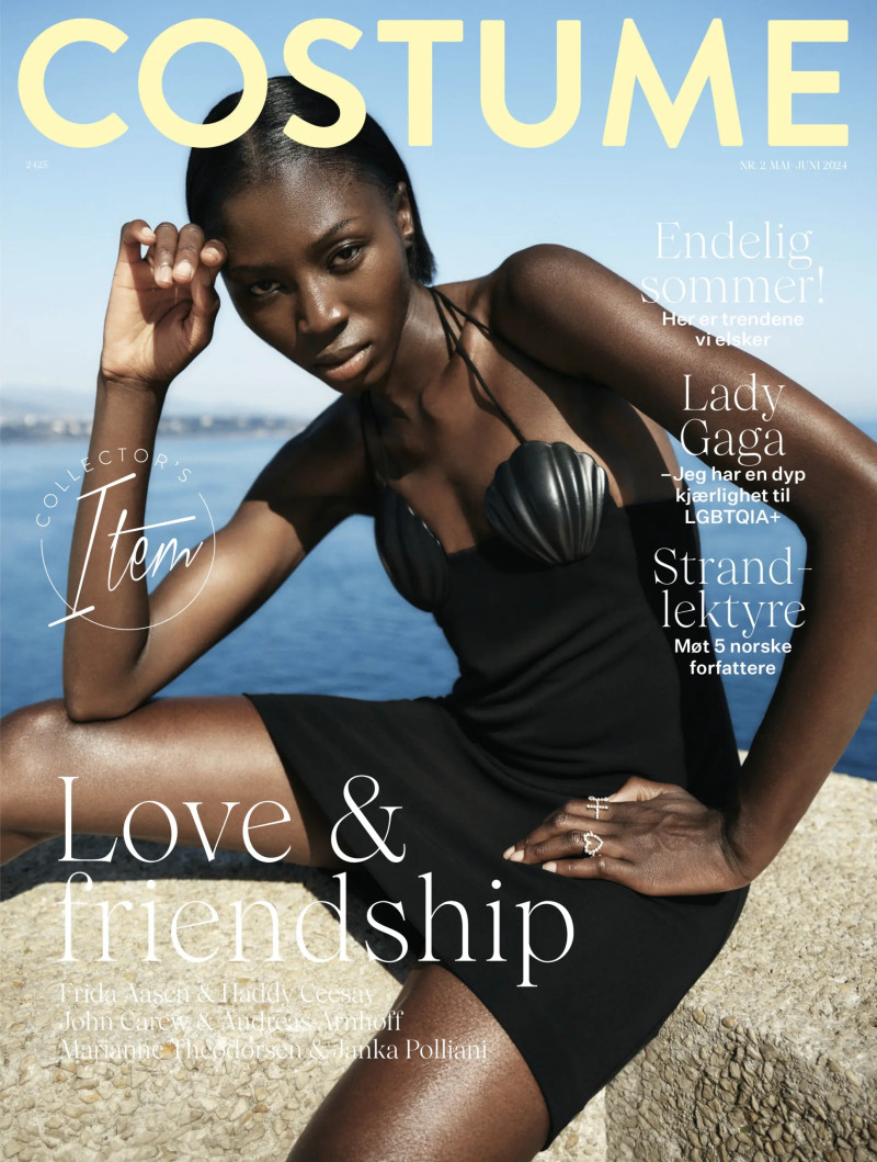 Haddy Ceesay featured on the Costume Norway cover from May 2024