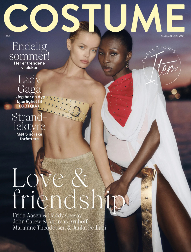 Haddy Ceesay featured on the Costume Norway cover from May 2024