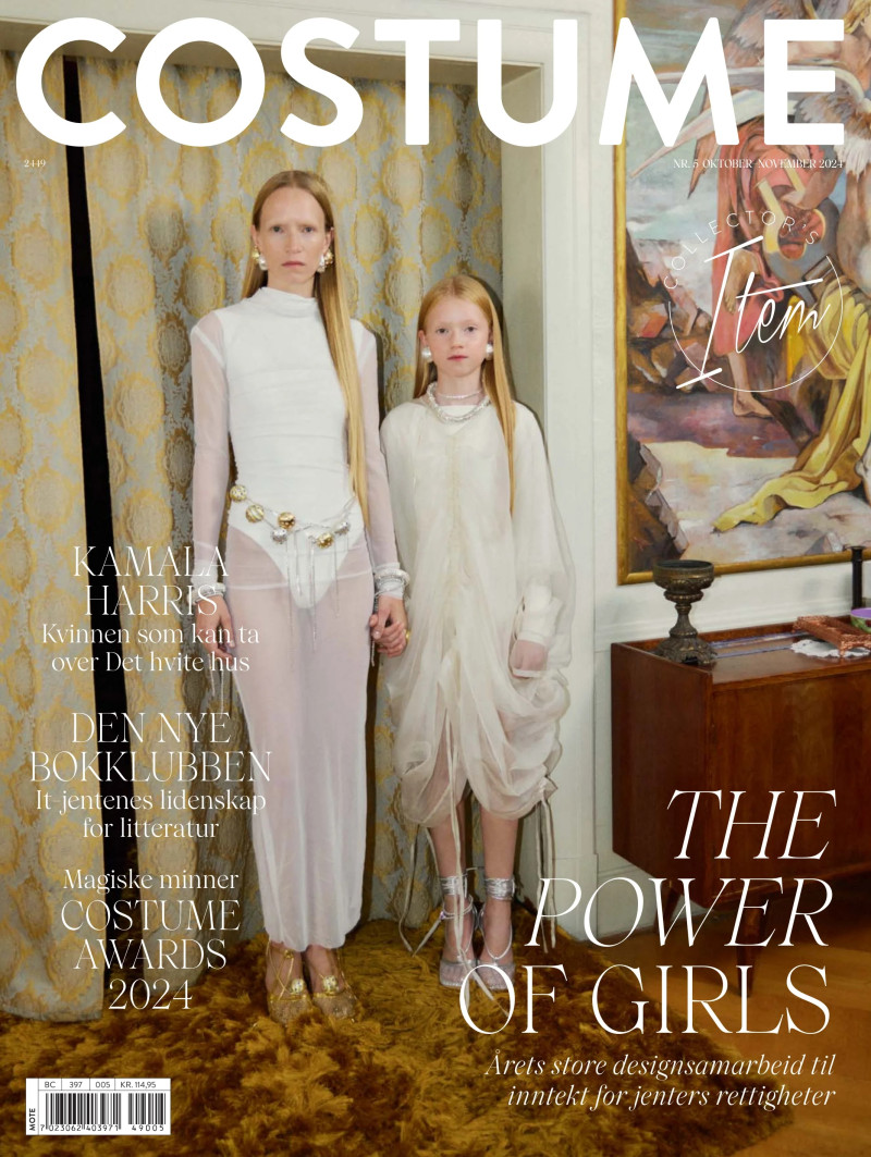 Jenny Sinkaberg featured on the Costume Norway cover from October 2024