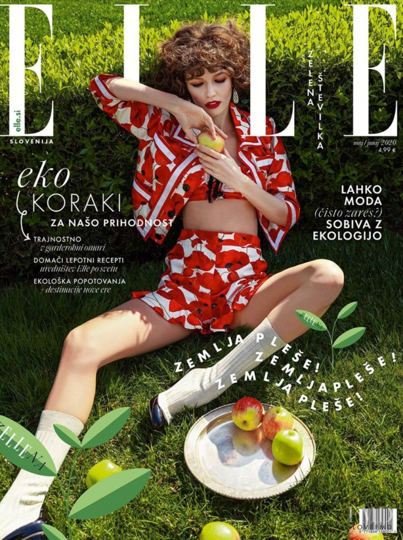  featured on the Elle Slovenia cover from May 2020