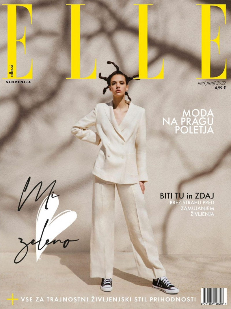  featured on the Elle Slovenia cover from May 2022